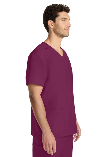 Unisex Kasack Ultra CKE00014A, Farbe: bordeaux, Größe: XXS