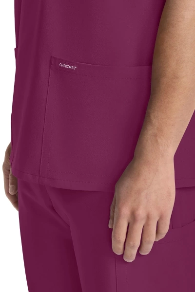 Unisex Kasack Ultra CKE00014A, Farbe: bordeaux, Größe: XXS