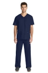Unisex Kasack Ultra CKE00014A, Farbe: navy, Größe: 5XL
