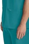 Unisex Kasack Ultra CKE00014A, Farbe: türkis, Größe: L