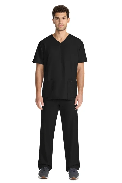 Unisex Kasack Ultra CKE00014A, Farbe: schwarz, Größe: M