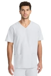 Unisex Kasack Ultra CKE00014A, Farbe: weiß, Größe: 4XL