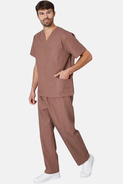 Unisex Schlupfhose Eike, Farbe: braun, Größe: XS