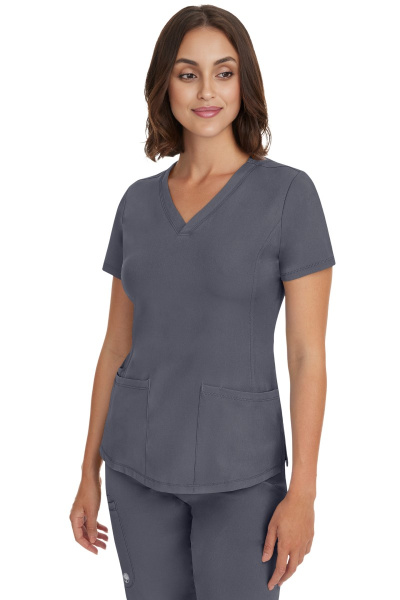 Healing Hands Damenkasack Monica, Farbe: anthrazit, Größe: XXS