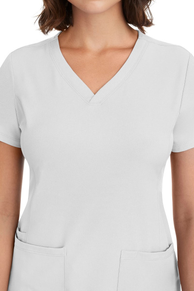 Healing Hands Damenkasack Monica, Farbe: weiß, Größe: XXS