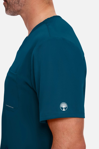 Healing Hands Unisexkasack Mathew, Farbe: karibikblau, Größe: XXS