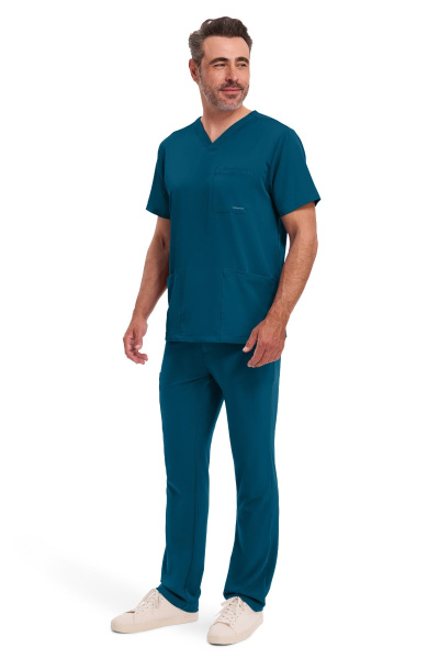 Healing Hands Unisexkasack Mathew, Farbe: karibikblau, Größe: XXS