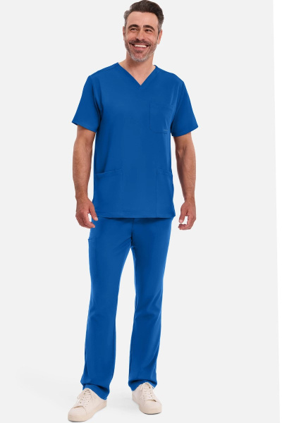 Healing Hands Unisexkasack Mathew, Farbe: royal, Größe: XXS