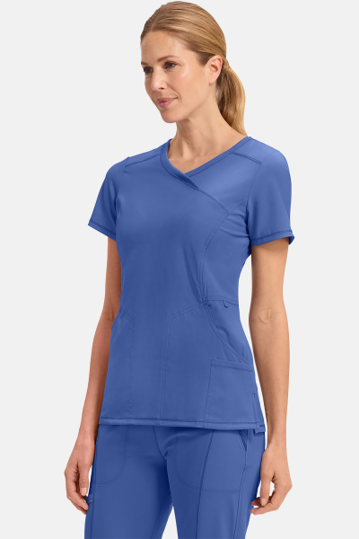 Damenkasack CKE2625A aus der Cherokee Infinity Line, Farbe: Galaxy Blue, Größe: XXS