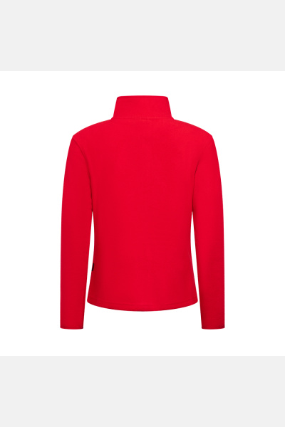 Damen Fleecejacke Tirena, tailliert geschnitten, Farbe: rot, Größe: XS