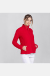 Damen Fleecejacke Tirena, tailliert geschnitten, Farbe: rot, Größe: XS
