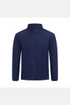Herren Fleecejacke Tiren, gerade geschnitten, Farbe: navy, Größe: XS