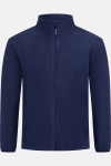 Herren Fleecejacke Tiren, gerade geschnitten, Farbe: navy, Größe: M