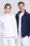 Herren Fleecejacke Tiren, gerade geschnitten, Farbe: navy, Größe: 3XL