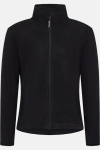 Damen Fleecejacke Tirena, tailliert geschnitten, Farbe: schwarz, Größe: M