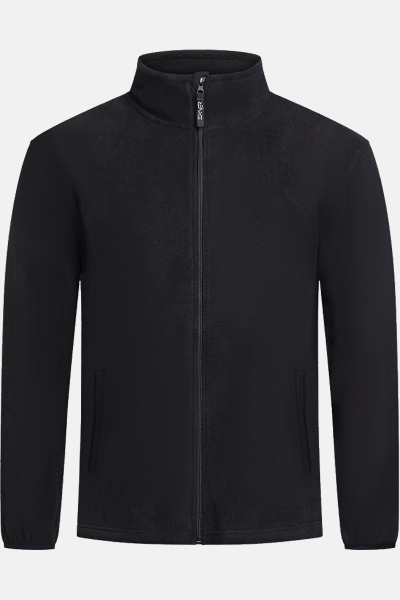 Herren Fleecejacke Tiren, gerade geschnitten, Farbe: schwarz, Größe: XL