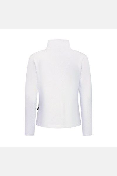 Damen Fleecejacke Tirena, tailliert geschnitten, Farbe: weiß, Größe: S