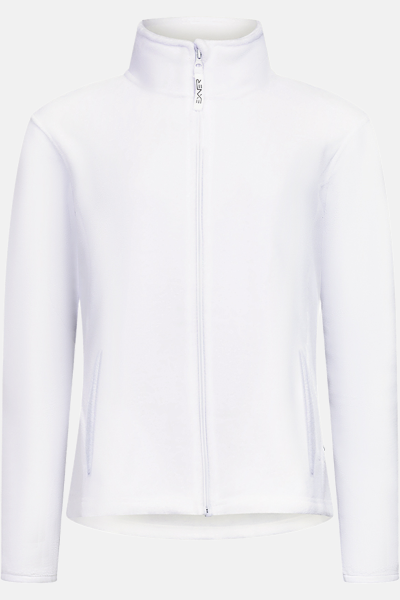 Damen Fleecejacke Tirena, tailliert geschnitten, Farbe: weiß, Größe: XL