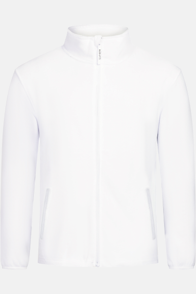 Herren Fleecejacke Tiren, gerade geschnitten, Farbe: weiß, Größe: 2XL