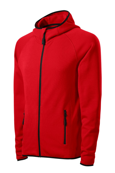 Stretchfleecjacken Taros, gerade geschnitten, Farbe: rot, Größe: 3XL