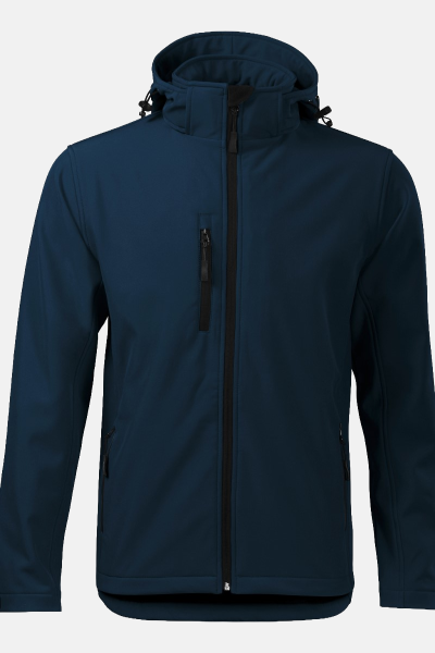 Softshelljacke Variss, gerade geschnitten, Farbe: navy,...