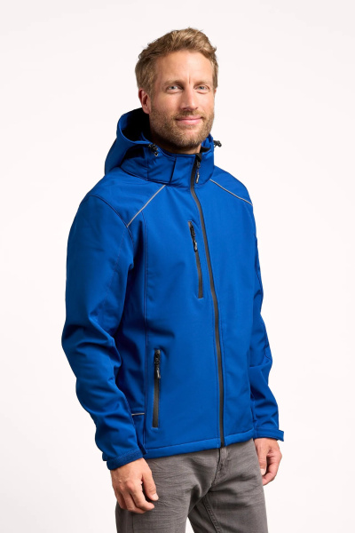 Men’s Softshell Jacket royal Größe L