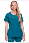 Damenkasack CKE2625A aus der Cherokee Infinity Line, Farbe: karibikblau, Größe: 5XL