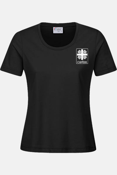 Caritas Damen T-Shirt Carestin, tailliert geschnitten,...