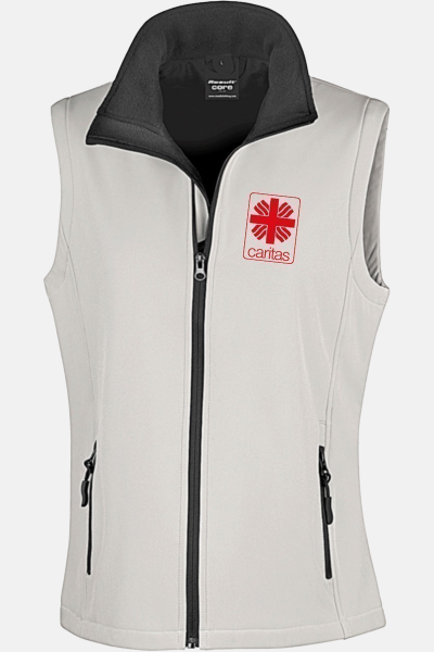 Caritas Softshell Weste Naria, tailliert geschnitten,...