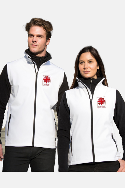 Caritas Softshell Weste Naria, tailliert geschnitten,...