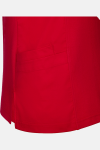 Unisex Polo-Kasack Maris - speziell für die Caritas, Farbe: rot, Größe: 4XL mit Stick des Logos der Caritas auf der Brust