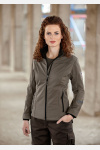 BP® Softshelljacke für Damen, Farbe: falke, Größe, XL