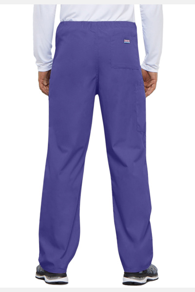 Unisex Drawstring Cargo Pant, Farbe: White, Größe: 4XL