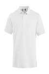 Herren Kurzarm-Piqué-Polo in weiß 3XL