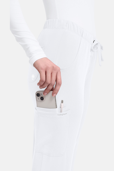 Healing Hands Damen-Schlupfhose Monica, Farbe: weiß, Größe: XXS