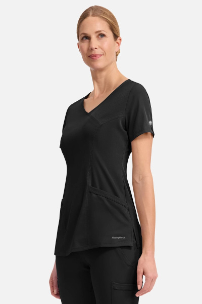 Healing Hands Damenkasack Madison, Farbe: schwarz, Größe: XXS