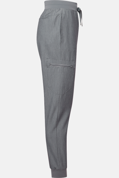 Damen Stretch Joggerhose Move, Farbe: grau, Größe: XS