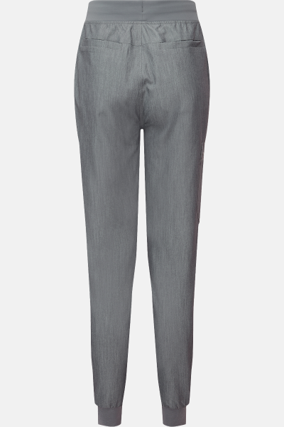 Damen Stretch Joggerhose Move, Farbe: grau, Größe: XL