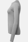 Damen Stretchshirt Langarm Move, Farbe: grau, Größe: XS