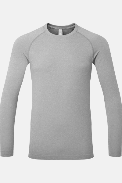 Herren Stretchshirt Langarm Move, Farbe: grau,...