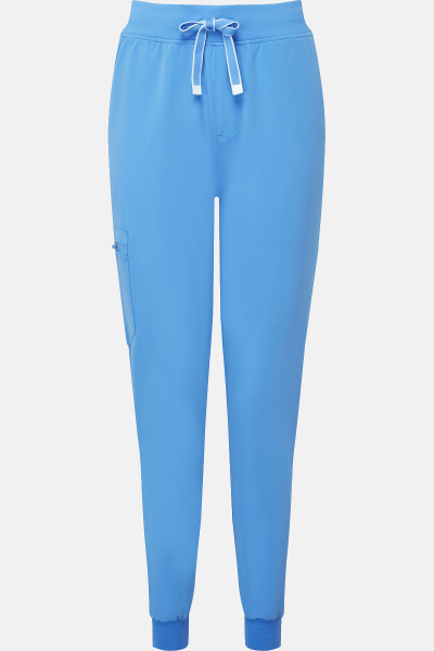 Damen Stretch Joggerhose Move, Farbe: hellblau, Größe: XS