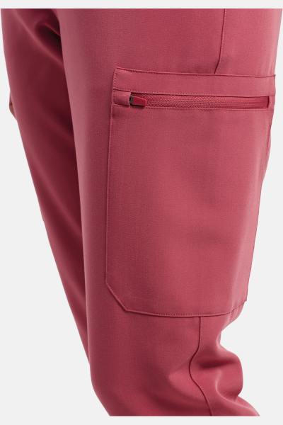 Damen Stretch Cargohose Move, Farbe: pink, Größe: XS