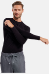Herren Stretchshirt Langarm Move, Farbe: schwarz, Größe: S