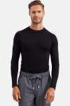 Herren Stretchshirt Langarm Move, Farbe: schwarz, Größe: S