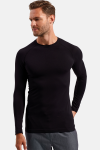 Herren Stretchshirt Langarm Move, Farbe: schwarz, Größe: S
