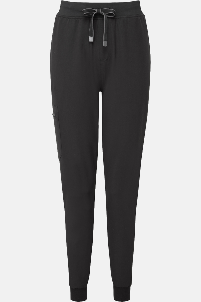 Damen Stretch Joggerhose Move, Farbe: schwarz, Größe: XS