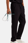 Herren Stretch Cargohose Move, Farbe: schwarz, Größe: 3XL (Long)