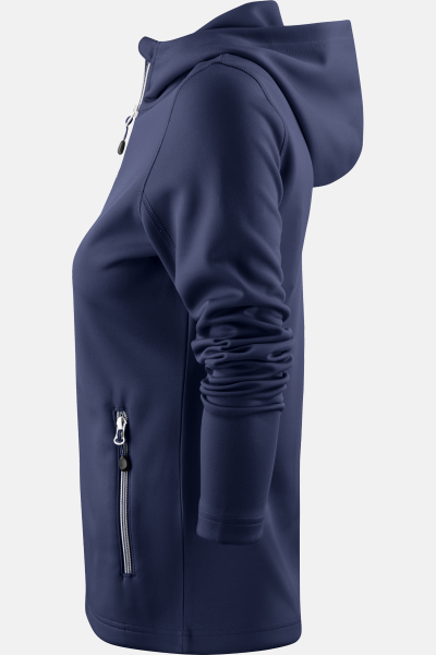 Stretchjacke Ysolde, tailliert geschnitten, Farbe: navy, Größe: XS