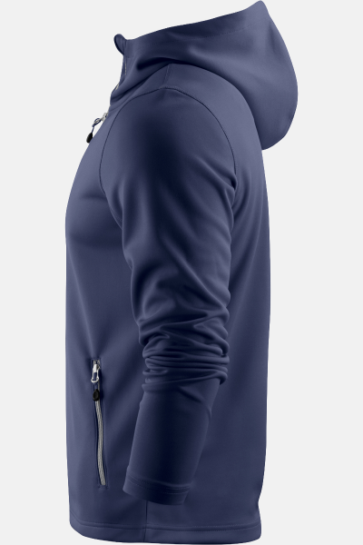 Stretchjacke Ysold, gerade geschnitten, Farbe: navy, Größe: 5XL
