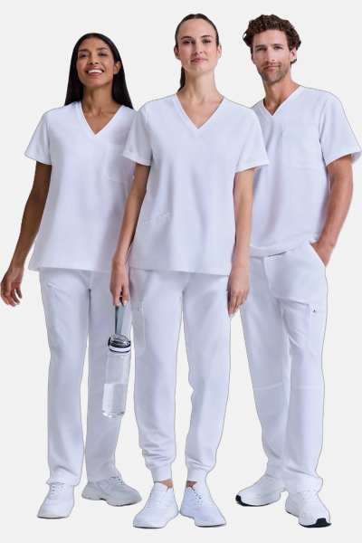 Damen Stretchkasack Move Two, Frabe: weiß, Größe: 3XL